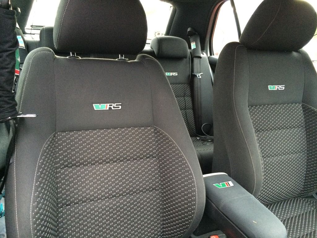 Fabia 1 leather vRS seats Skoda Fabia Mk II (20072014) BRISKODA